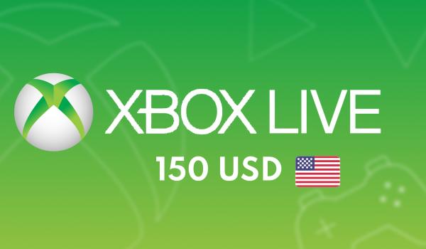 XBOX Live Gift Card 150 USD