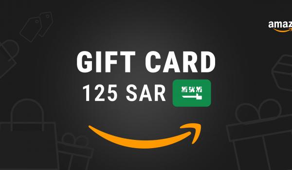 Amazon Gift Card 125 SAR