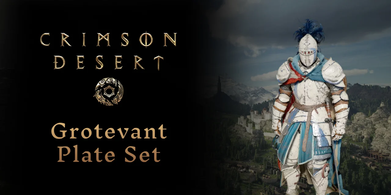 Crimson Desert Grotevant Plate Set (PS5)