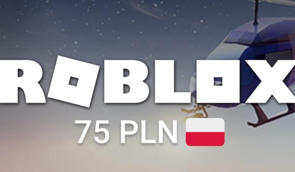 Roblox Gift Card 75 PLN