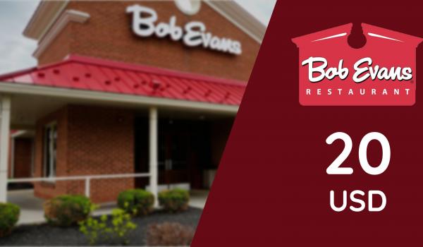 Bob Evans Restaurants Gift Card 20 USD