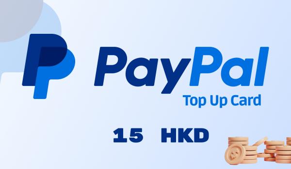 PayPal Wallet Top Up 15 HKD