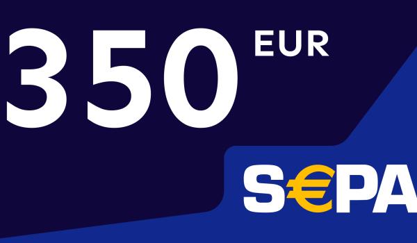 SEPA Gift Card 350 EUR