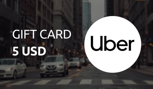 Uber Gift Card 5 USD