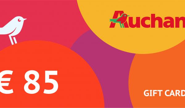 Auchan Gift Card 85 EUR