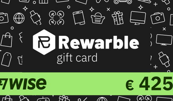REWARBLE Wise Gift Card 425 EUR