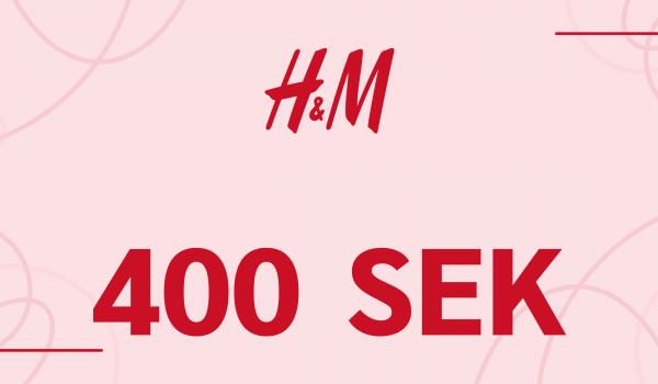 H and M Gift Card 400 SEK