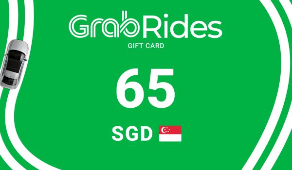 Grab Rides Gift Card 65 SGD