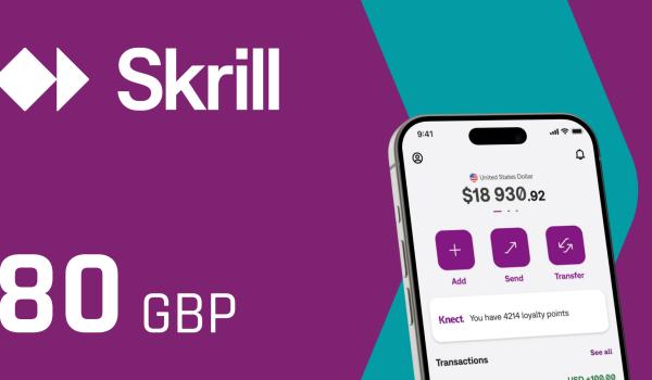 Skrill Gift Card 80 GBP