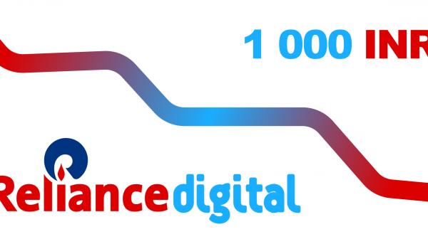 Reliance Digital Gift Card 1000 INR