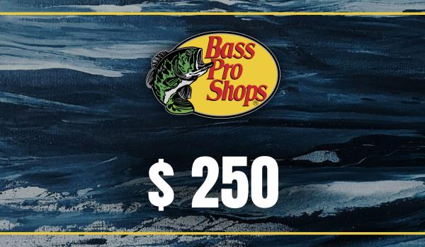 Bass Pro Shops Gift Card 250 USD