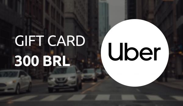 Uber Gift Card 300 BRL