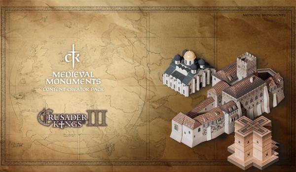 Crusader Kings III Content Creator Pack Medieval Monuments (PC)