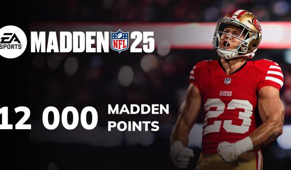 EA Sports Madden NFL 25 12000 Madden Points (Xbox Series X)