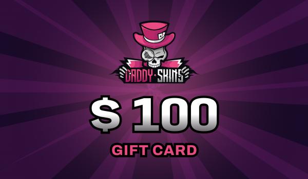 DaddySkins Gift Card 100 USD