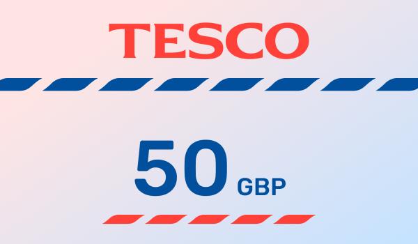 Tesco Gift Card 50 GBP