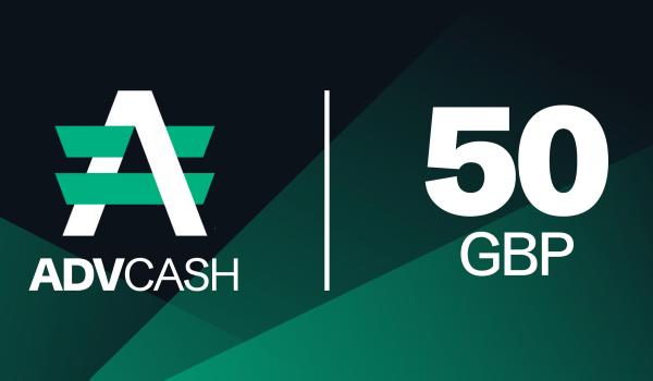 Advanced Cash Gift Card 50 GBP