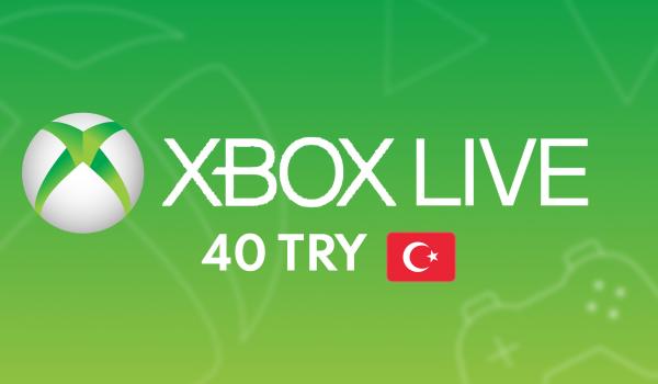 XBOX Live Gift Card 40 TRY