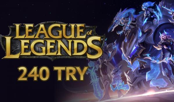League of Legends Gift Card 240 TRY