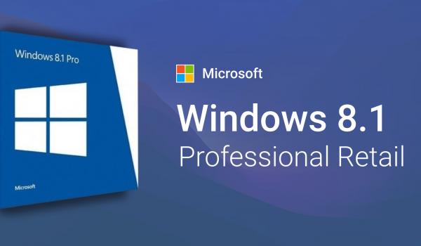 Microsoft Windows 8.1 Professional Retail