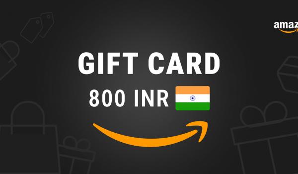 Amazon Gift Card 800 INR