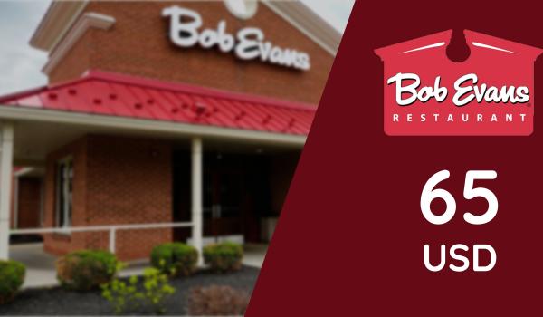 Bob Evans Restaurants Gift Card 65 USD