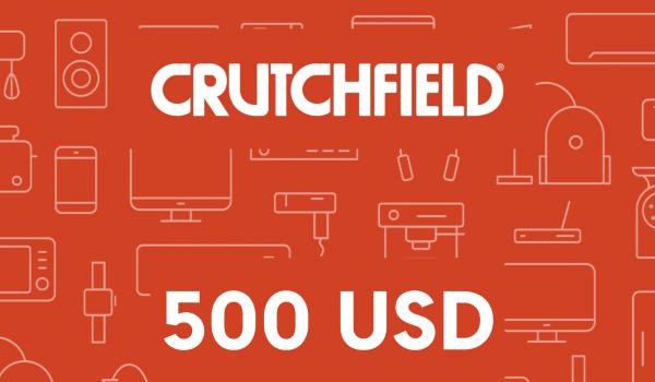 Crutchfield Gift Card 500 USD