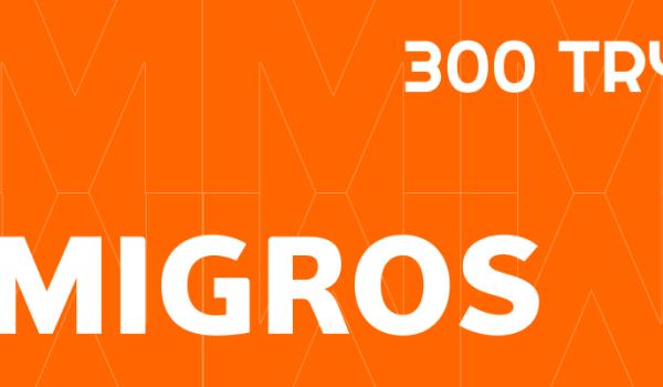 Migros Gift Card 300 TRY