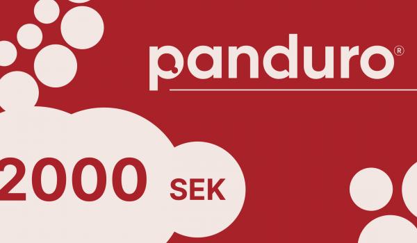 Panduro Gift Card 2000 SEK