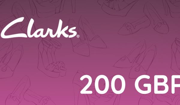 Clarks Gift Card 200 GBP