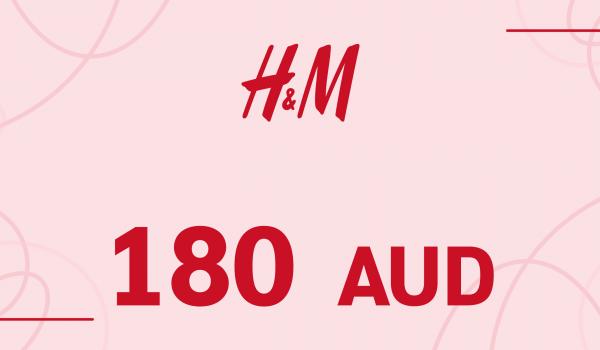 H and M Gift Card 180 AUD