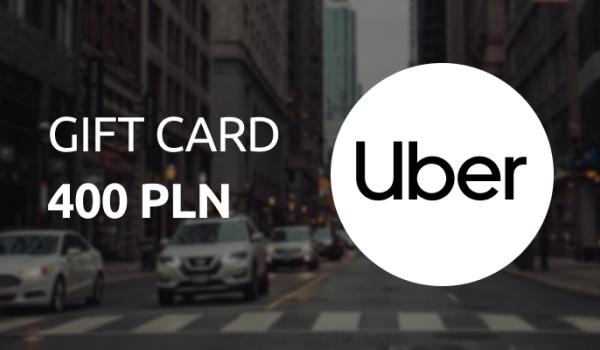 Uber Gift Card 400 PLN