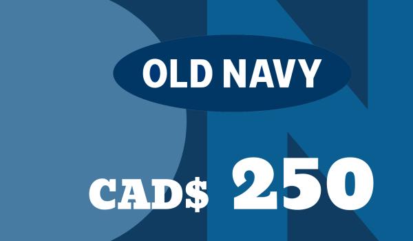 Old Navy Gift Card 250 CAD
