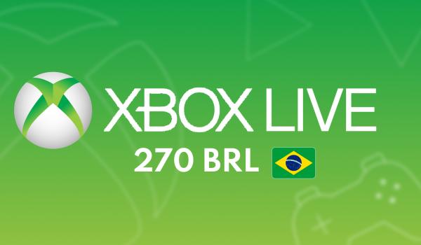 XBOX Live Gift Card 270 BRL