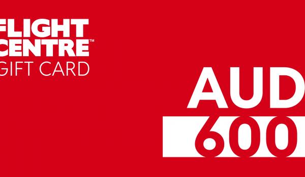 Flight Centre Gift Card 600 AUD