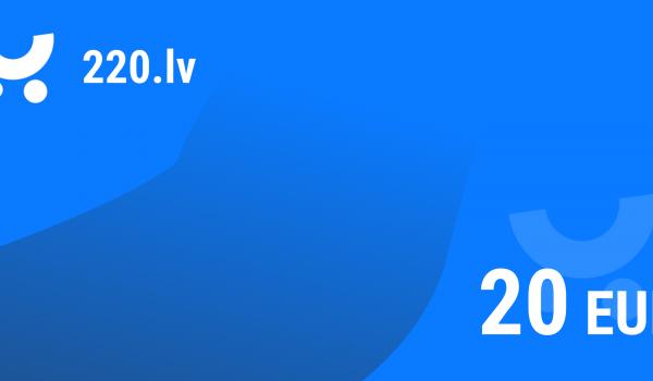 220 LV Gift Card 20 EUR