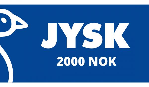 Jysk Gift Card 2000 NOK