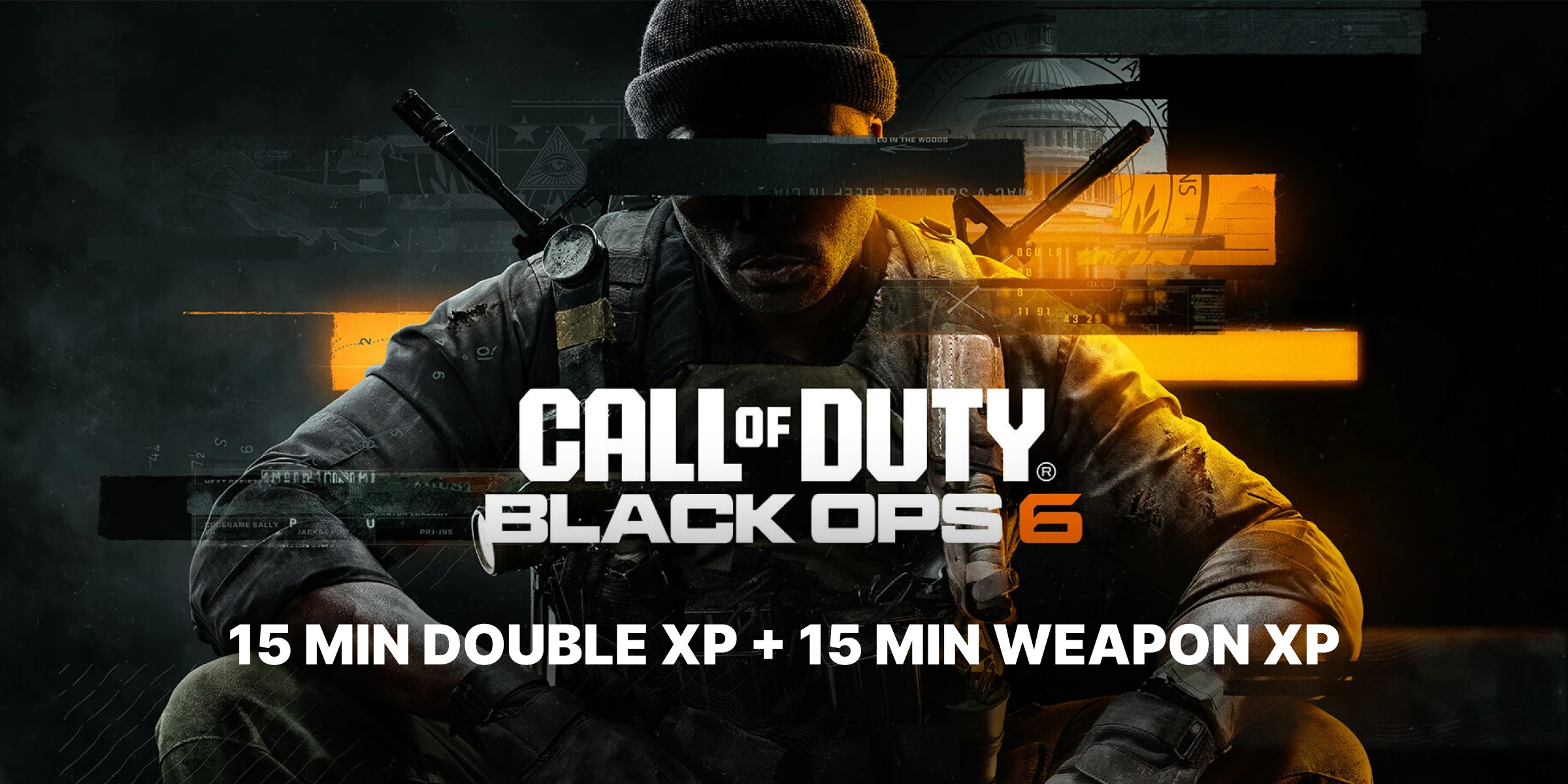 Call of Duty: Black Ops 6 15 Min Double XP plus 15 Min Weapon XP DLC (Xbox)