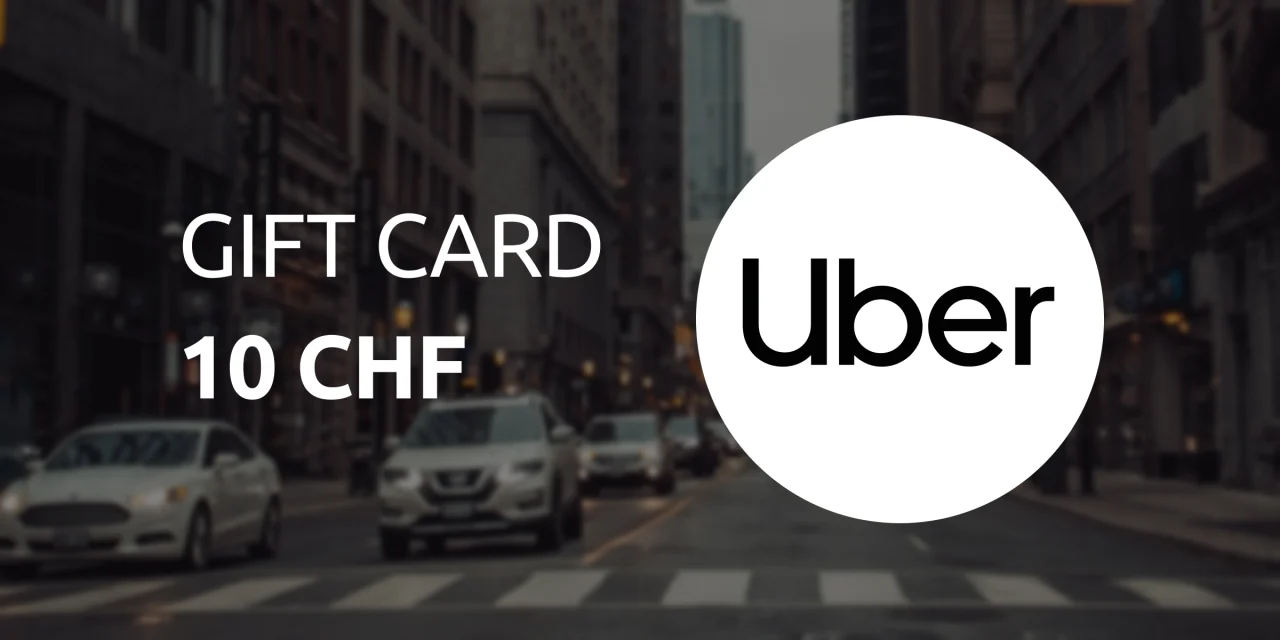 Uber Gift Card 10 CHF