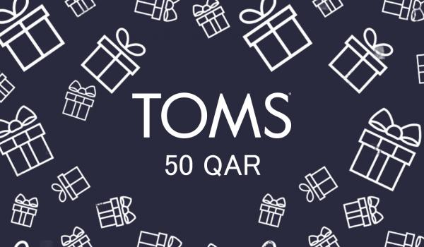 TOMS Gift Card 50 QAR