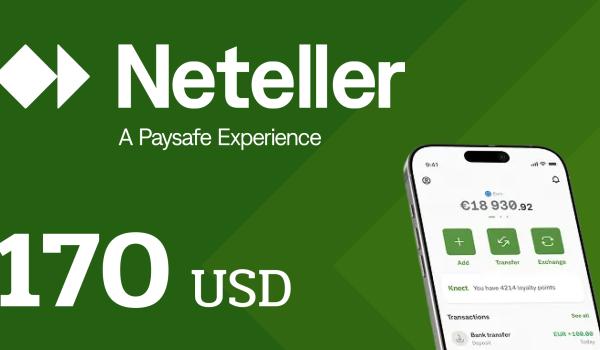 Neteller Gift Card 170 USD