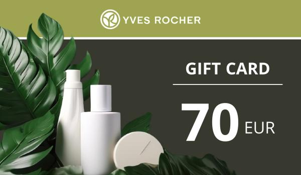 Yves Rocher Gift Card 70 EUR