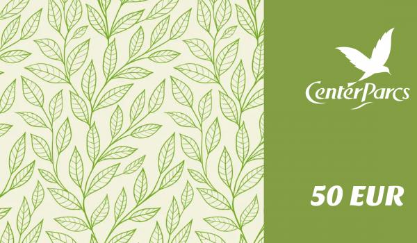 Center Parcs Gift Card 50 EUR