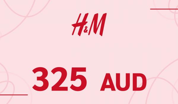 H and M Gift Card 325 AUD