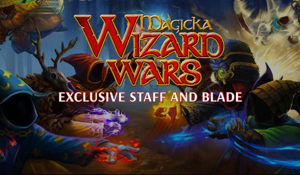 Magicka Wizard Wars Exclusive Staff and Blade (DLC)
