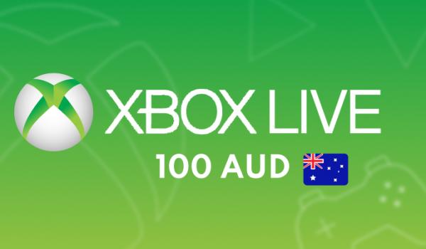 XBOX Live Gift Card 100 AUD