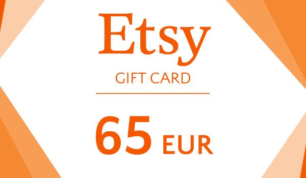 Etsy Gift Card 65 EUR