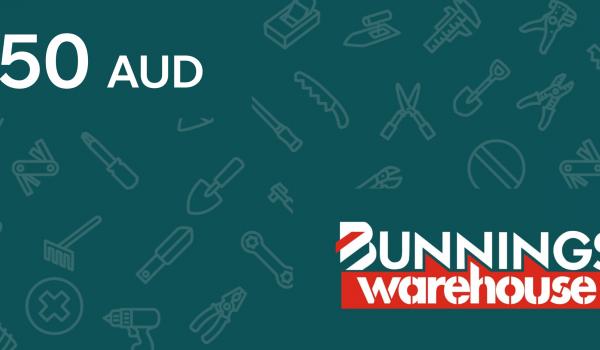 Bunnings Warehouse Gift Card 50 AUD