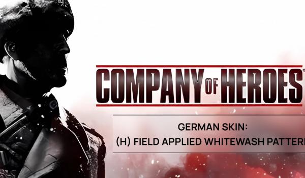Company of Heroes 2 German Skin H Field Applied Whitewash Pattern DLC (PC)