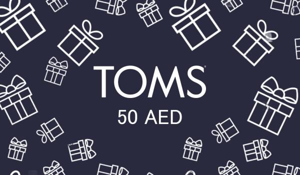 TOMS Gift Card 50 AED